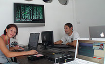 underwater internship trainee