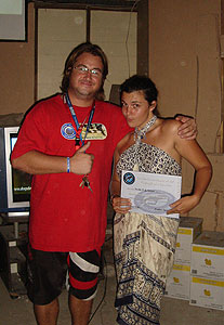 jon awards sascha certification