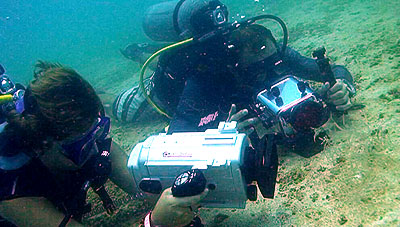 kat and nir filming - thailand