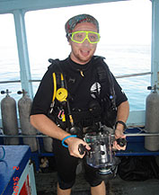 underwater video trainee koh tao